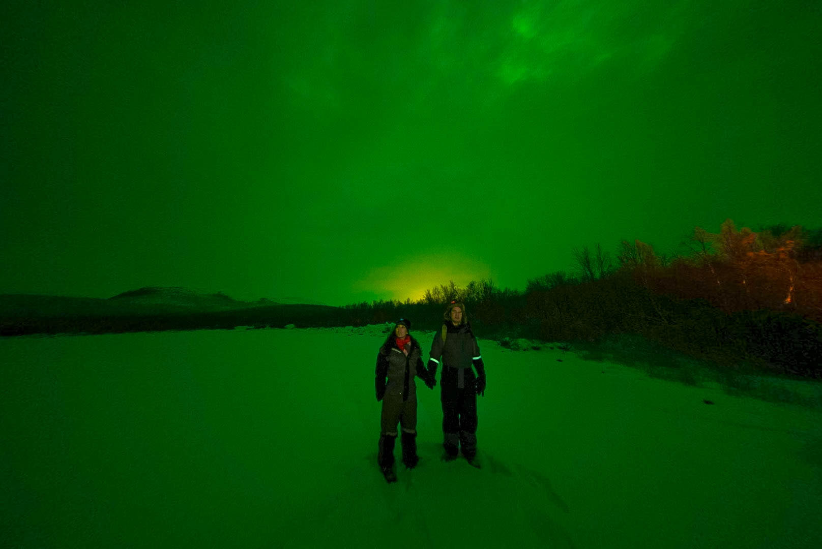 northern lights aurora borealis lapland finland tour wandering owl
